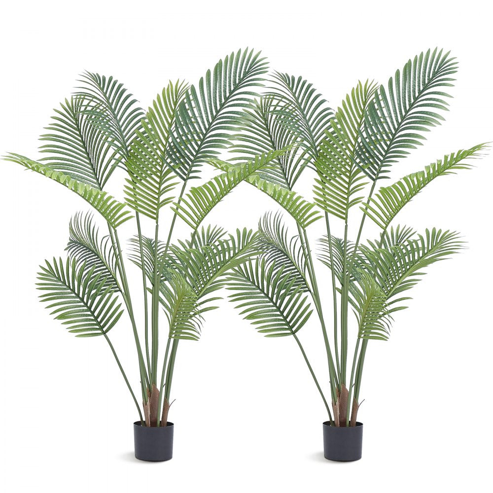 LY-SS-002 - 5FT Faux Palm Tree, Waterproof & Realistic Design