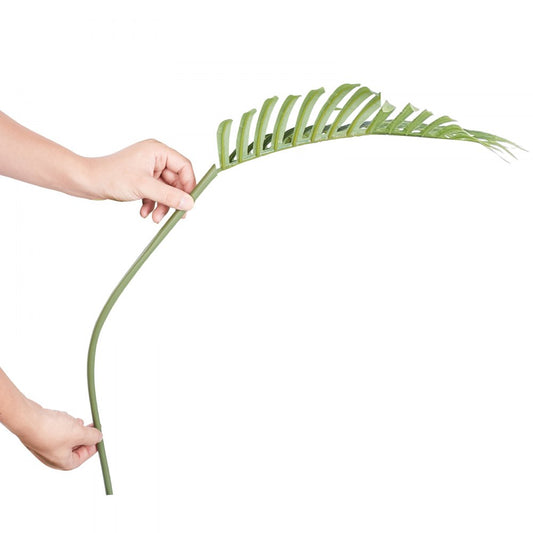 LY-SS-004 - Lifelike 4ft Gold Cane Palm Tree in Realistic Pot
