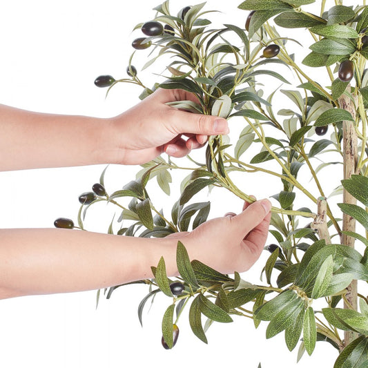 FH-GL150 - 5 FT Lifelike Olive Tree, Ideal for Indoor/Outdoor Decor