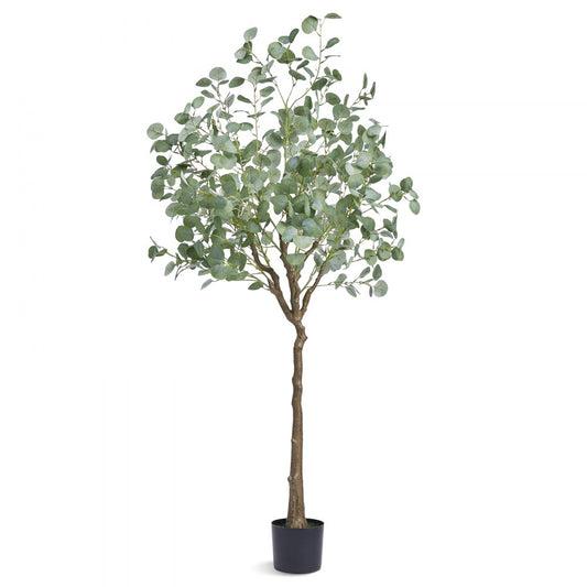 FH-YJL180 - Realistic Waterproof Eucalyptus Tree for Indoor/Outdoor Use