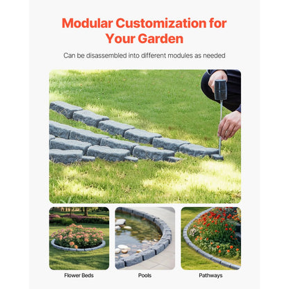 Xiaohaoweilan（LHB） - Lifelike PE Stone Edging for Gardens & Pathways