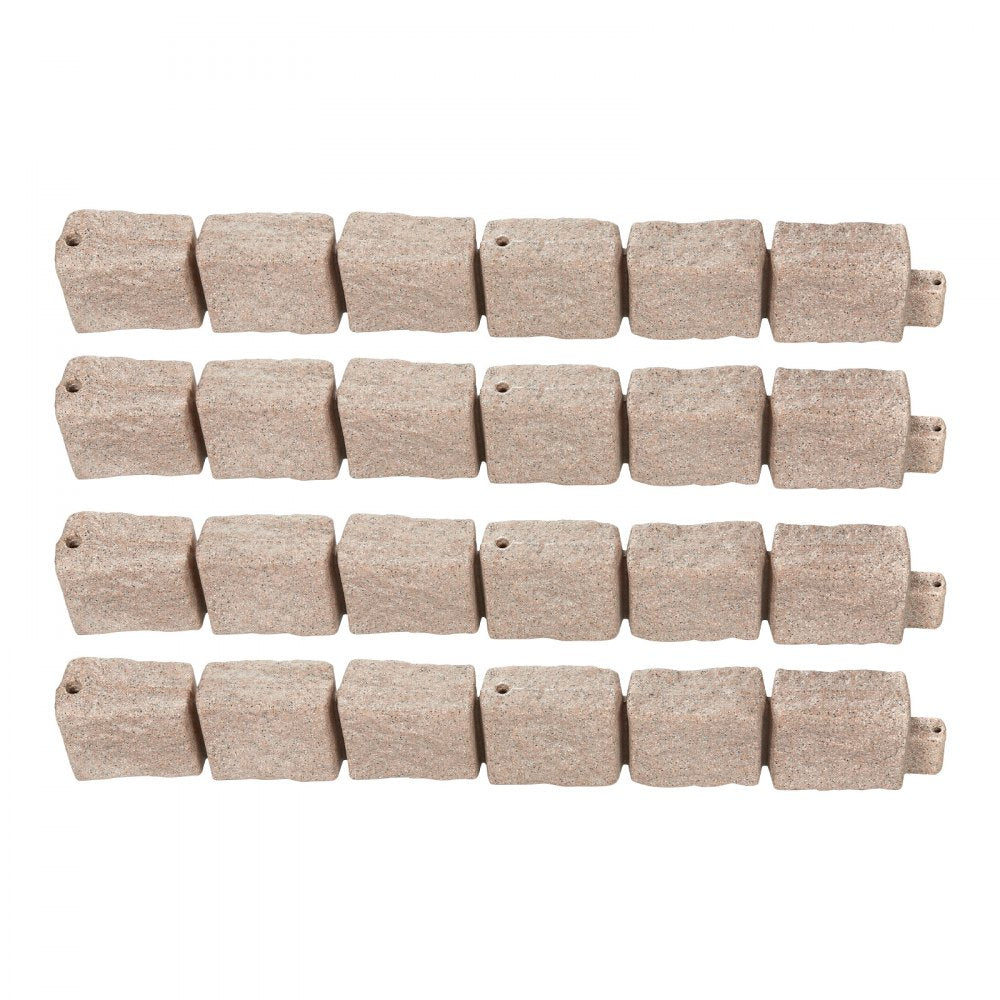 Zhonghaoweilan (HJZ) - Lifelike Faux Stone Edging for Gardens & Pathways