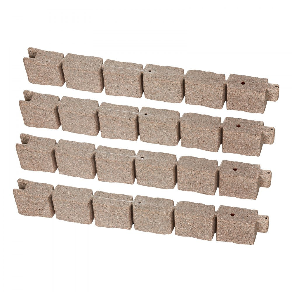 Zhonghaoweilan (HJZ) - Lifelike Faux Stone Edging for Gardens & Pathways