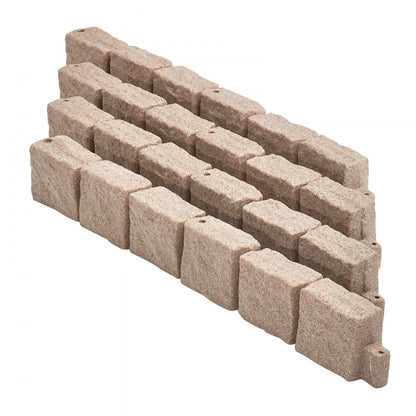 Zhonghaoweilan (HJZ) - Lifelike Faux Stone Edging for Gardens & Pathways