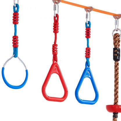 PR-014-60 - 60 ft VEVOR Ninja Warrior Obstacle Course for All Ages