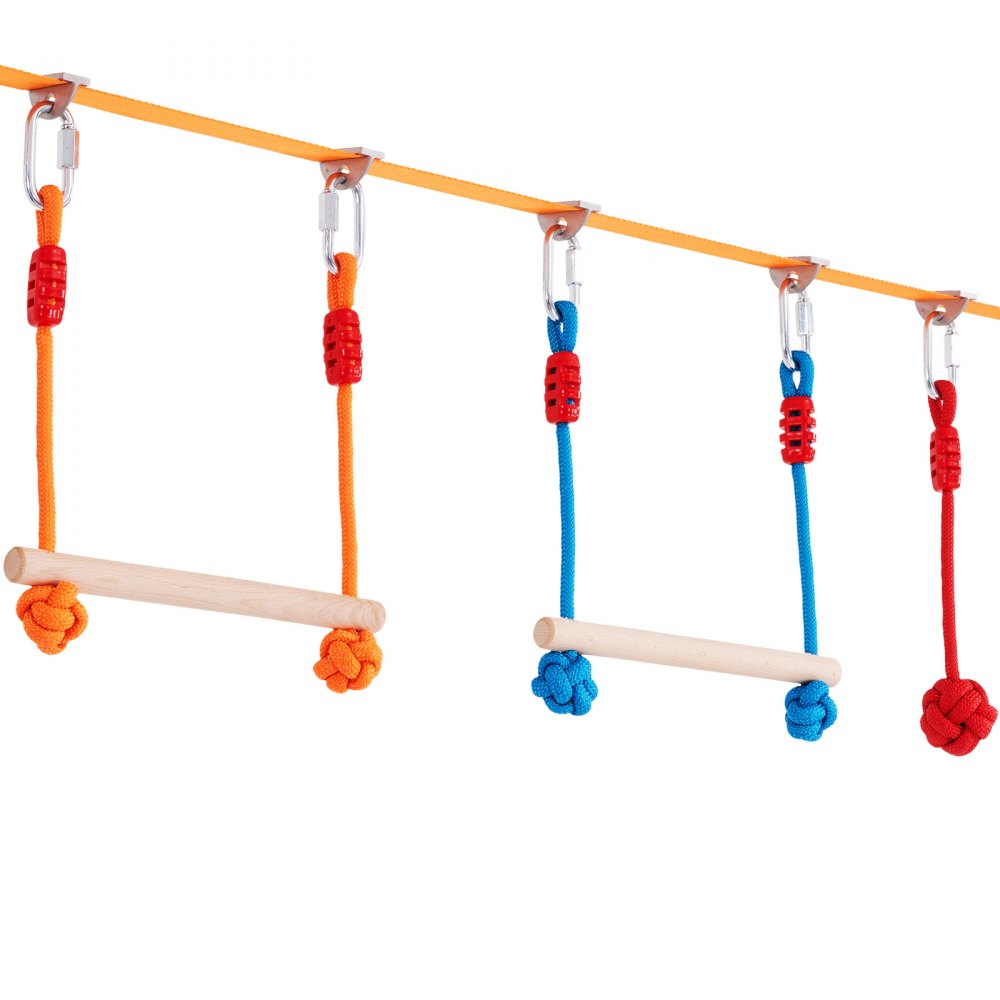 PR-014-60 - 60 ft VEVOR Ninja Warrior Obstacle Course for All Ages