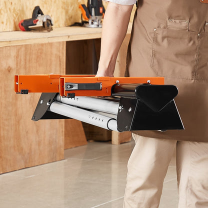 26531 - Adjustable Miter Saw Stand, 330lbs Capacity for Ergonomic Cutting