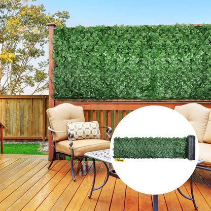 SS-SXBYZWWL-0004 - 39" x 158" Durable Artificial Ivy Privacy Screen