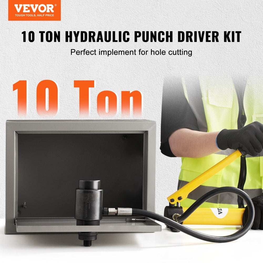 SYK-8B - 10 Ton Hydraulic Punch Kit for 1/2" to 2" Holes