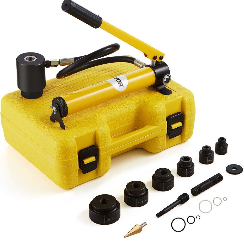 SYK-8B - 10 Ton Hydraulic Punch Kit for 1/2" to 2" Holes