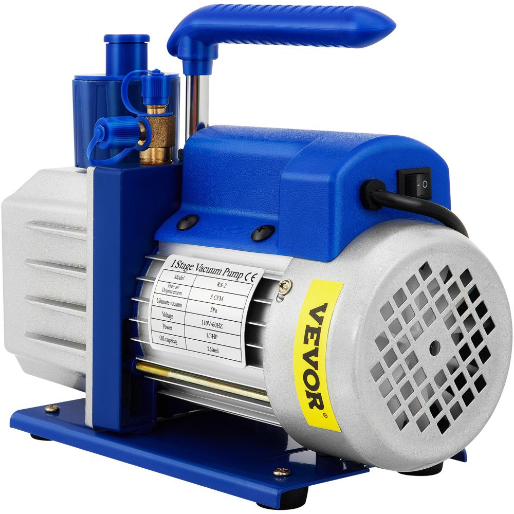 RS-2 - Portable 5-Gallon VEVOR Vacuum Chamber for Degassing and Packaging