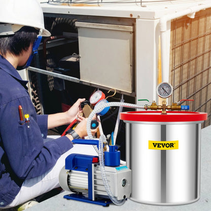 RS-2 - 5 Gallon VEVOR Vacuum Chamber Kit for Efficient Degassing