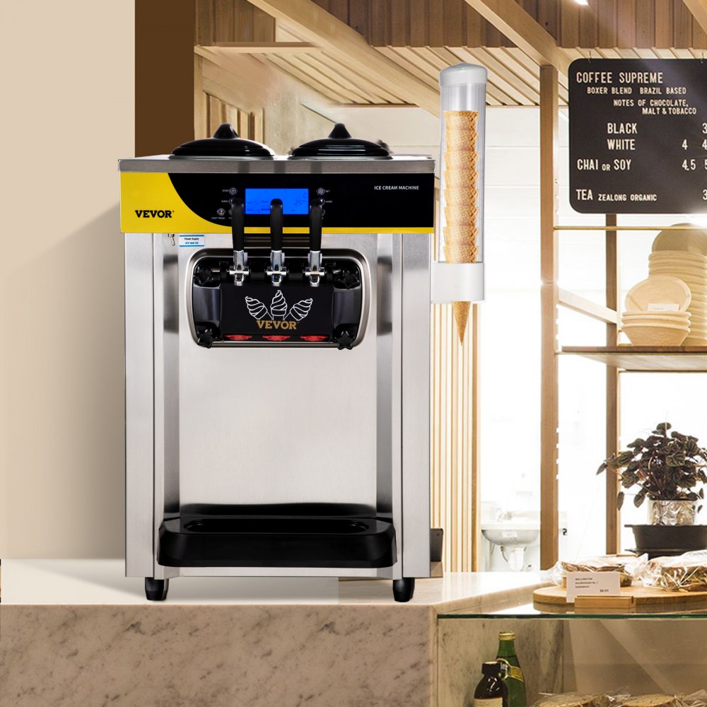 BJH288SR1B-Z - High-Yield Commercial Ice Cream Maker, 22-30L/H, 2200W