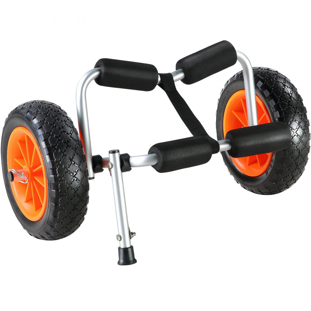 010305324114 - 250 lbs Kayak Trolley Cart with Foldable Design & Solid Tires