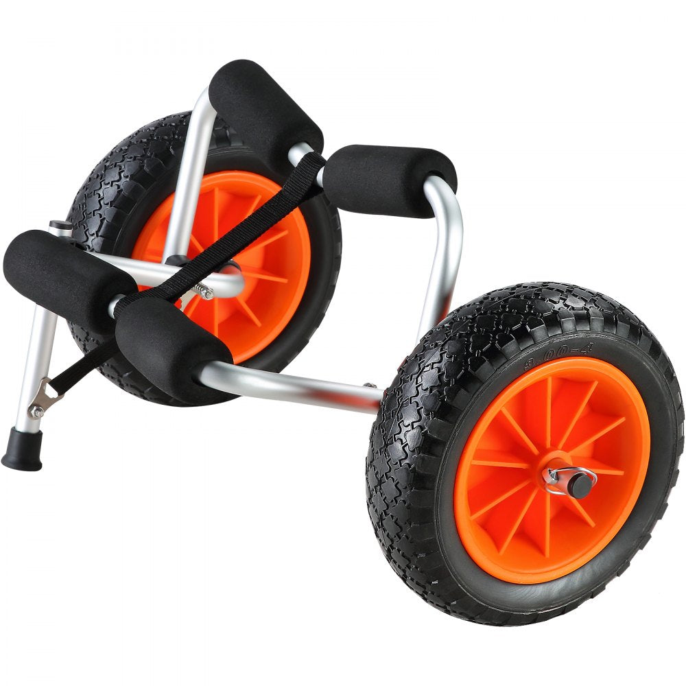 010305324114 - 250 lbs Kayak Trolley Cart with Foldable Design & Solid Tires