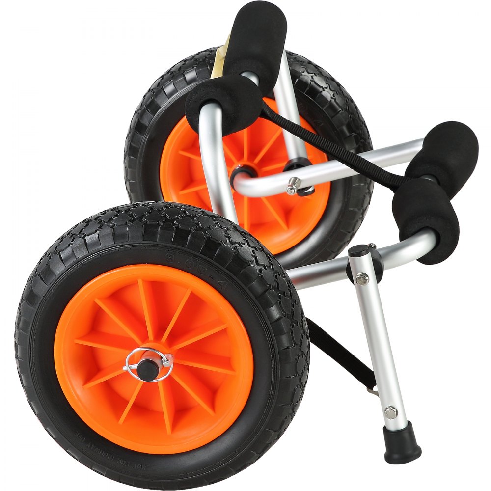 010305324114 - 250 lbs Kayak Trolley Cart with Foldable Design & Solid Tires