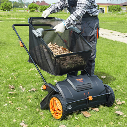 S19-001A - 21" Push Lawn Sweeper with 3.5 cu ft Collection Bag