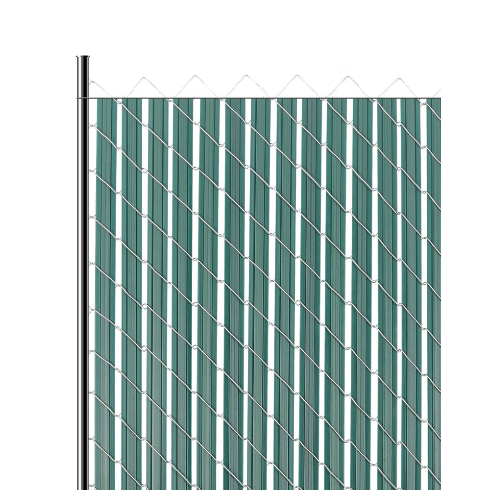 PE FENCE 006 - 44.5" Durable HDPE Privacy Slats for 4' Chain Link Fences