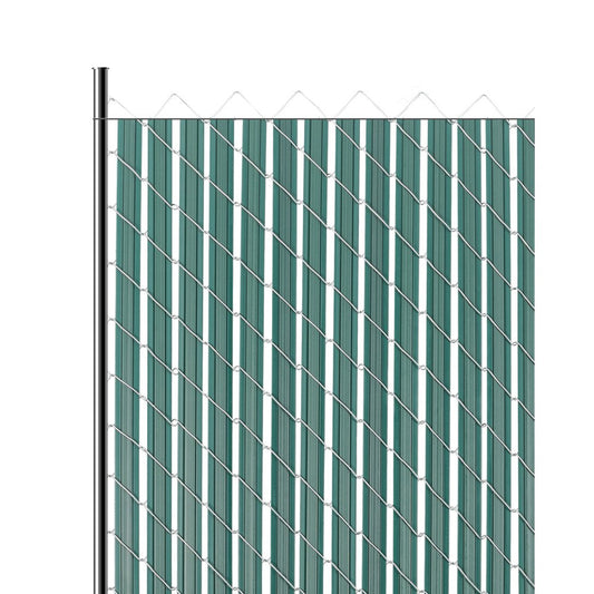 PE FENCE 006 - 44.5" Durable HDPE Privacy Slats for 4' Chain Link Fences