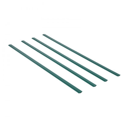 PE FENCE 006 - 44.5" Durable HDPE Privacy Slats for 4' Chain Link Fences