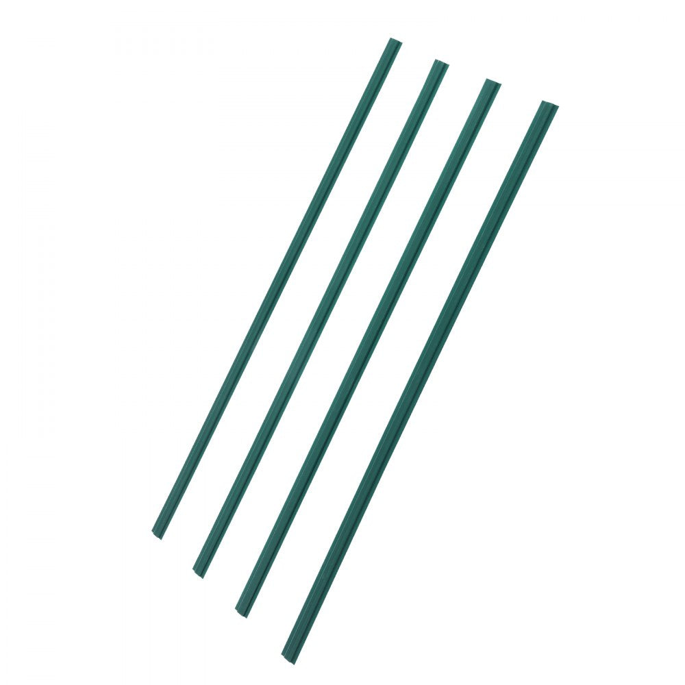 PE FENCE 006 - 44.5" Durable HDPE Privacy Slats for 4' Chain Link Fences