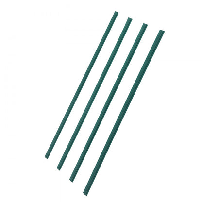PE FENCE 006 - 44.5" Durable HDPE Privacy Slats for 4' Chain Link Fences