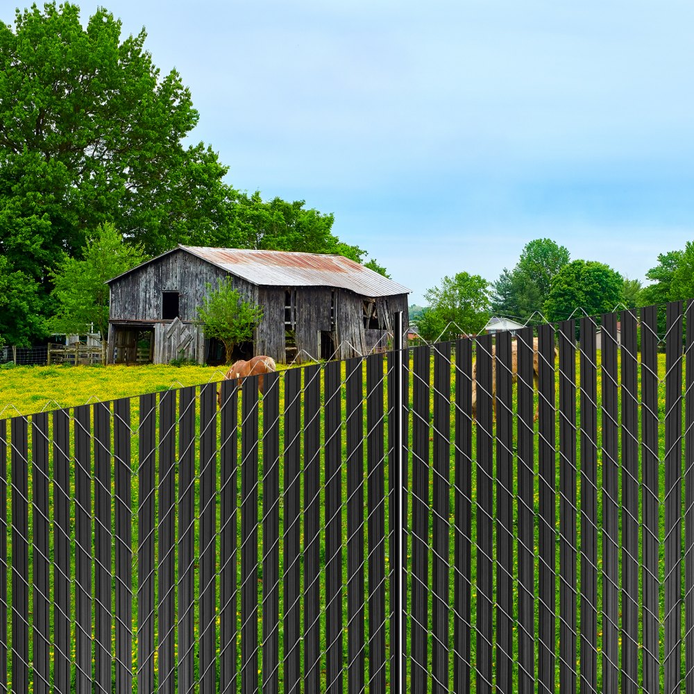 PE FENCE 008 - 92.5" HDPE Chain Link Slats for 8' Privacy Fencing