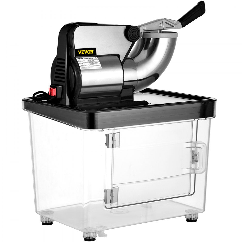 BY-300XTD - Electric Ice Shaver, 300W Motor, Crushes 396.8 lbs/hour