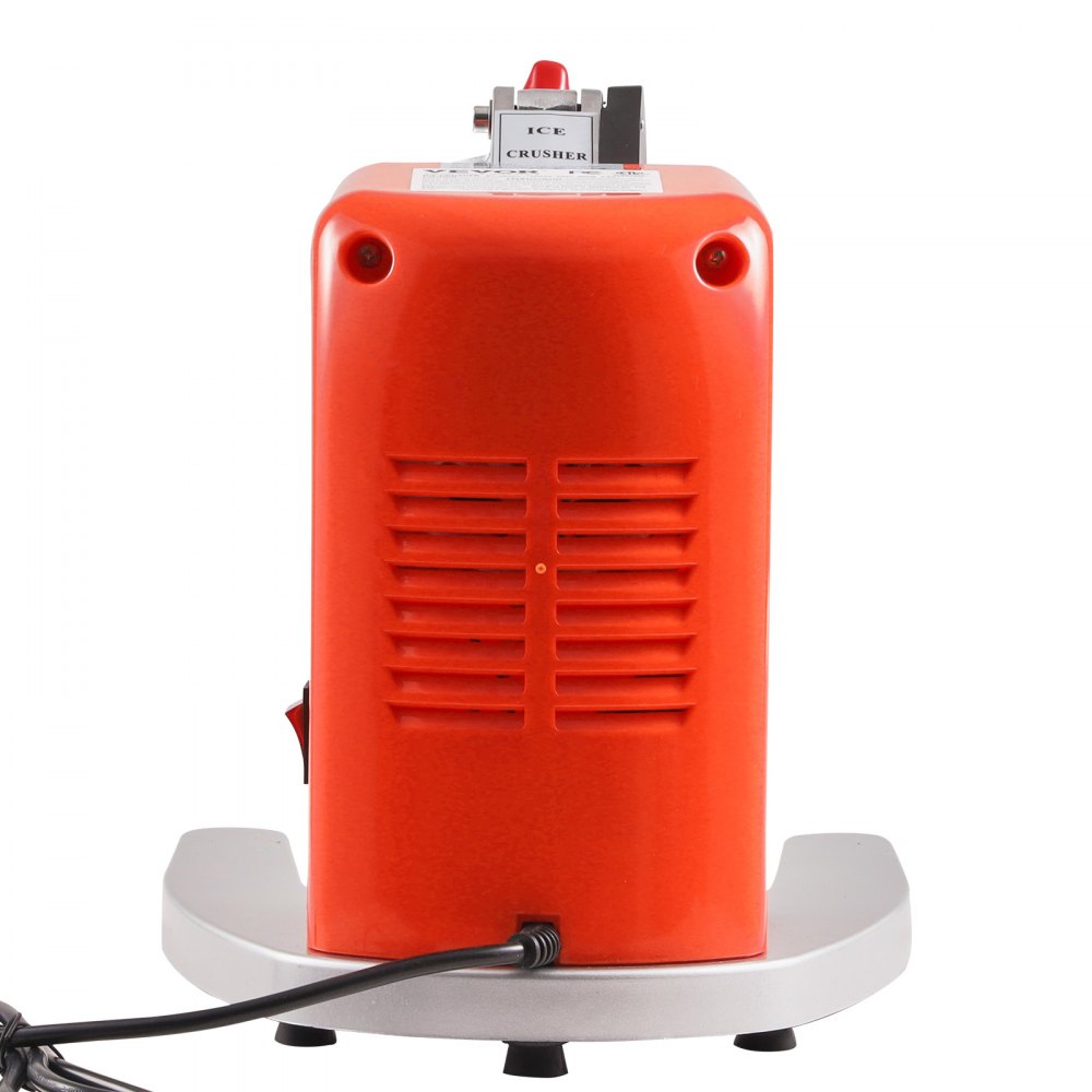 BY-300FS - 220 lbs/hr Stainless Steel Ice Crusher for Perfect Snow Cones