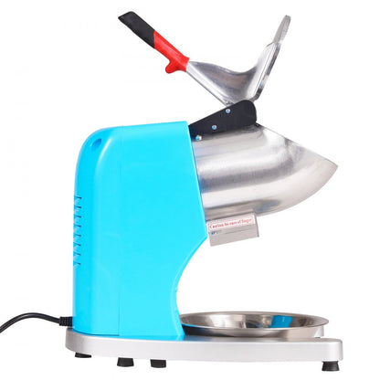 BY-300FS - Efficient Electric Ice Crusher, 220 lbs/hr, 4-Blade Stainless Steel