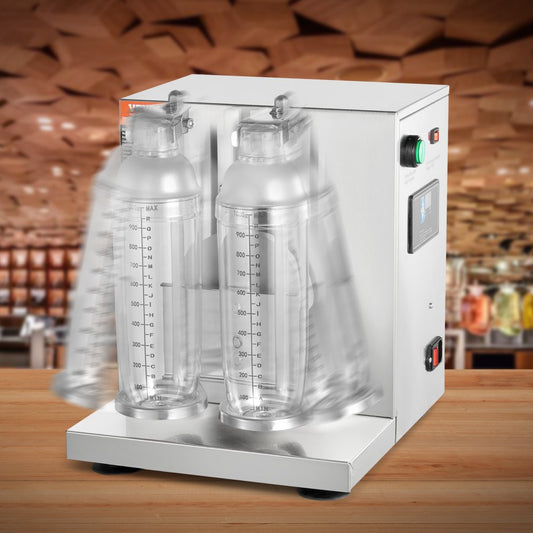 LJY120-2-1L - High-Speed Milkshake Maker with Adjustable Cup Holder