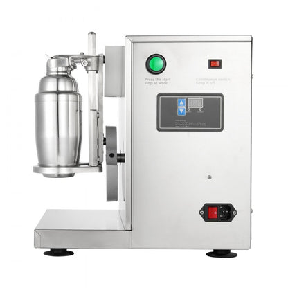 LJY120-2 - VEVOR 120W Dual Head Milkshake Maker with Adjustable Cup Holder
