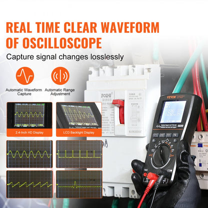 ET828 - 2.5 MS/S Handheld Oscilloscope for Accurate Automotive Testing