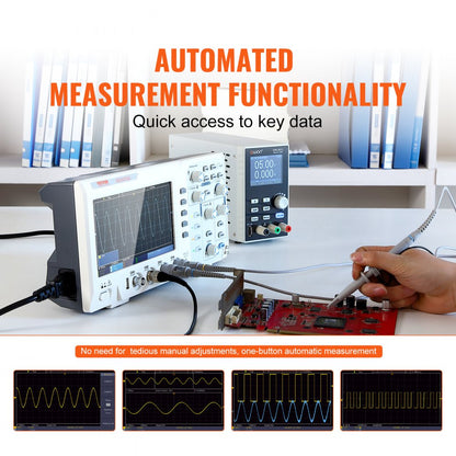 SDS1104 - 100MHz Digital Oscilloscope with 7-inch Display and 4 Channels