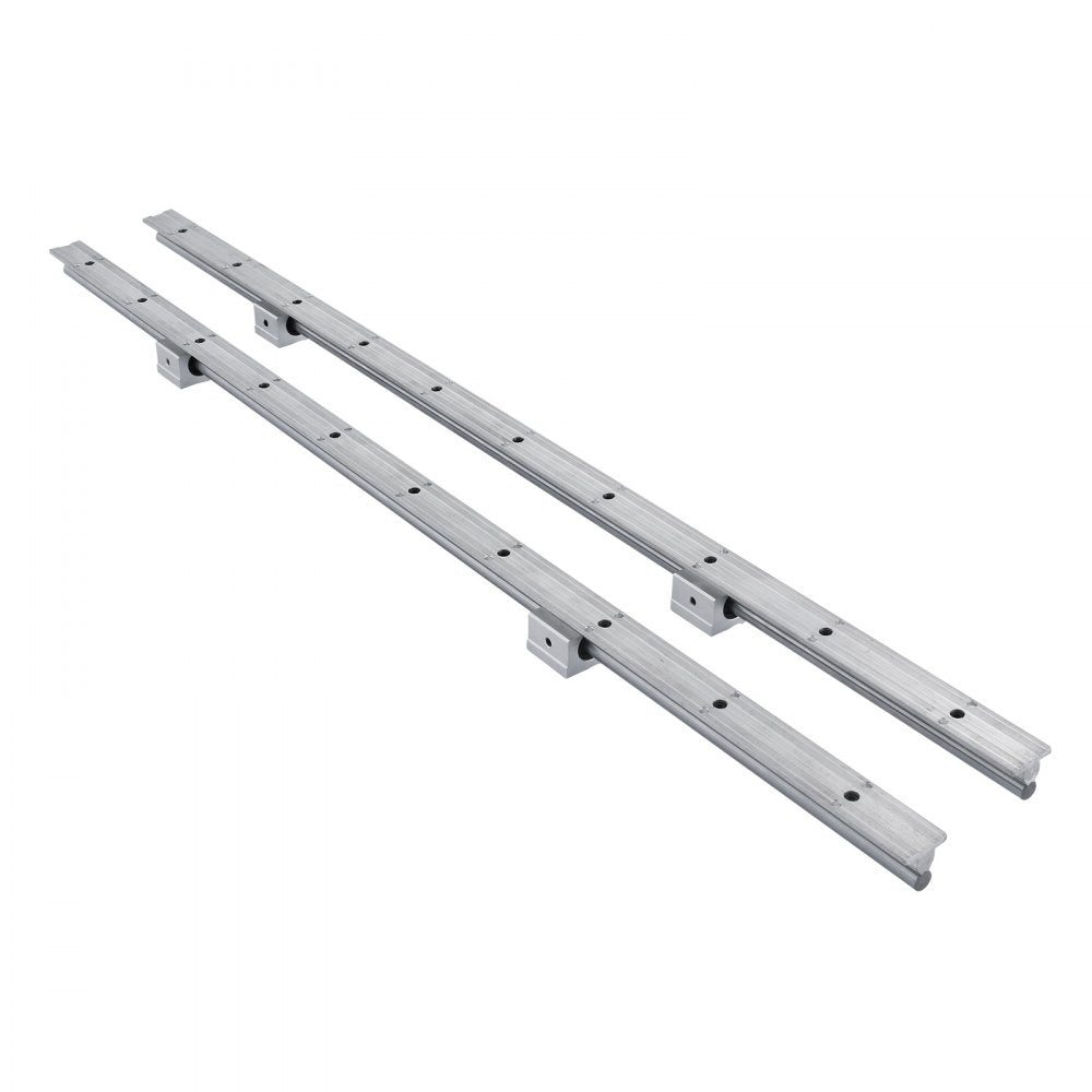 010284287522 - 1000mm Steel Linear Rail System with Smooth Operation