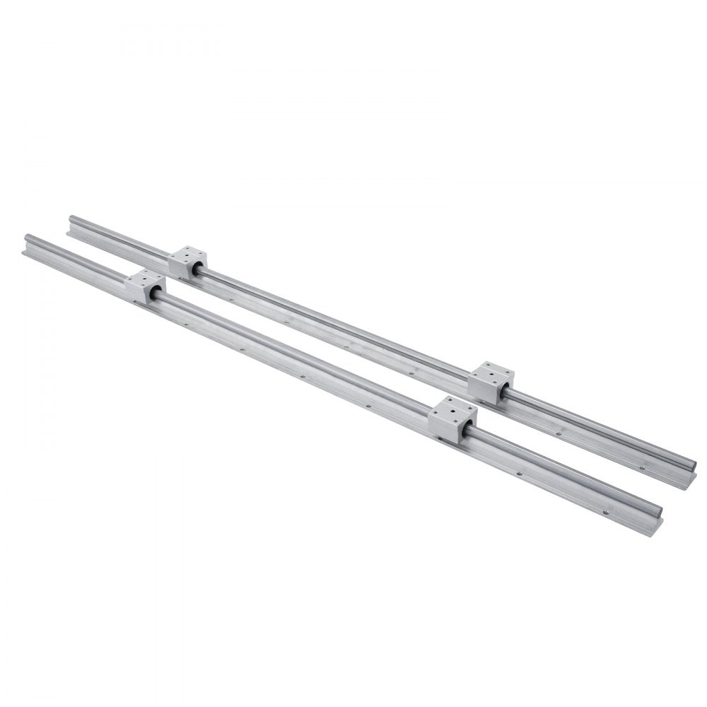010284287522 - 1000mm Steel Linear Rail System with Smooth Operation