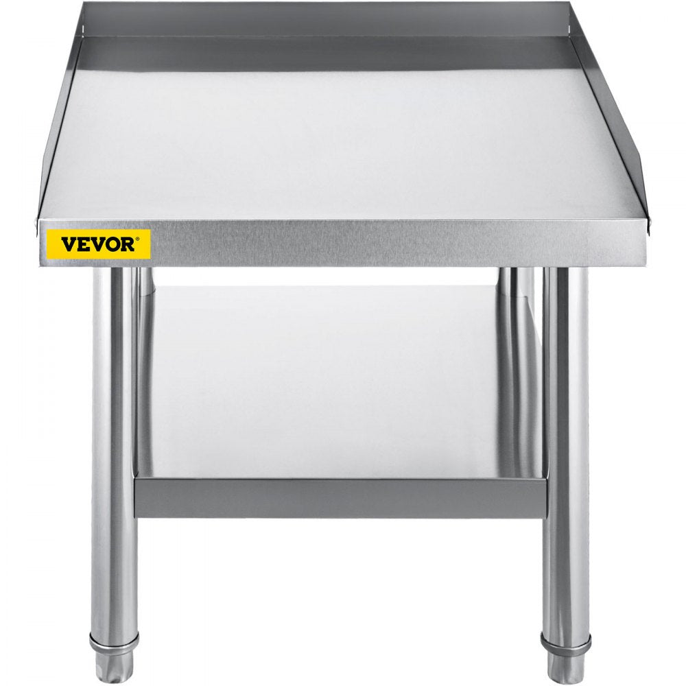 VV-ES-SS-2424 - Durable Stainless Steel Table with Adjustable Legs & 1000 lbs Capacity