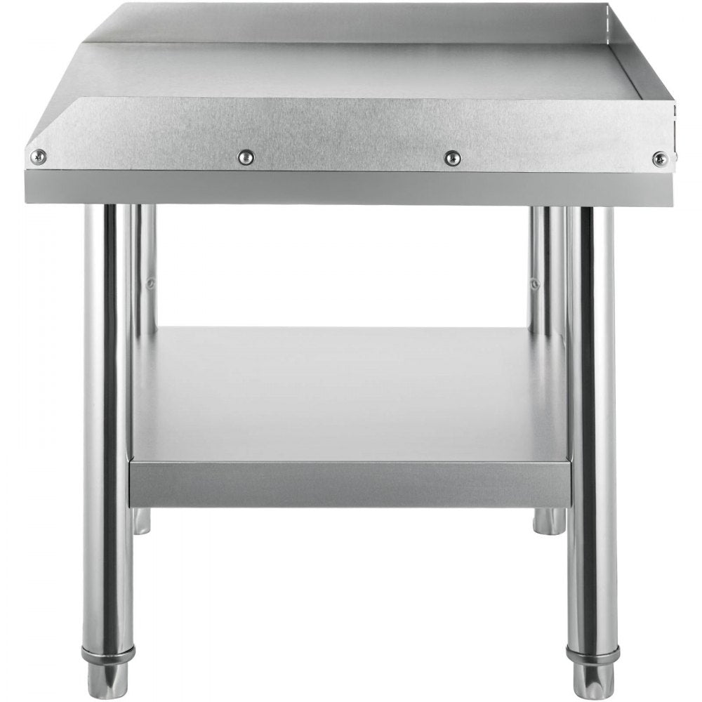 VV-ES-SS-2424 - Durable Stainless Steel Table with Adjustable Legs & 1000 lbs Capacity