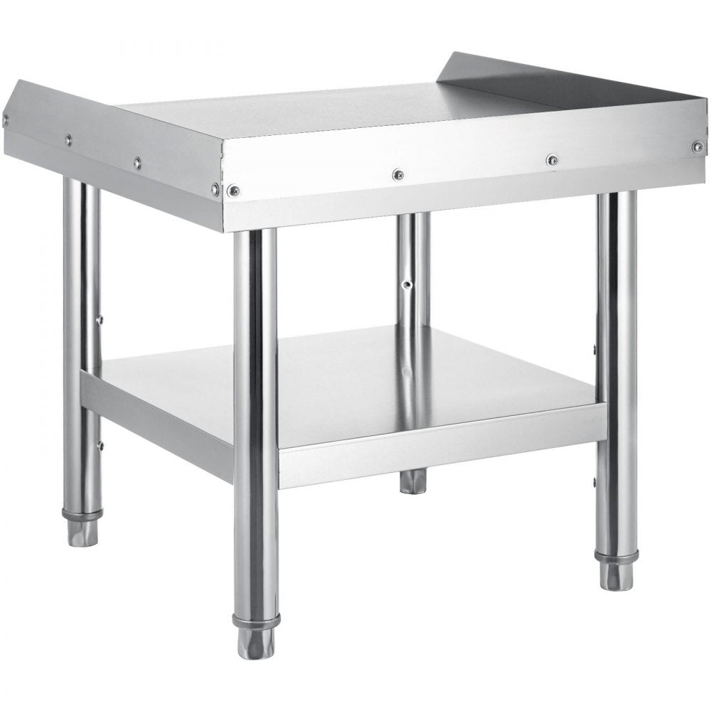 VV-ES-SS-2424 - Durable Stainless Steel Table with Adjustable Legs & 1000 lbs Capacity