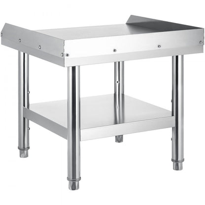 VV-ES-SS-2424 - Durable Stainless Steel Table with Adjustable Legs & 1000 lbs Capacity