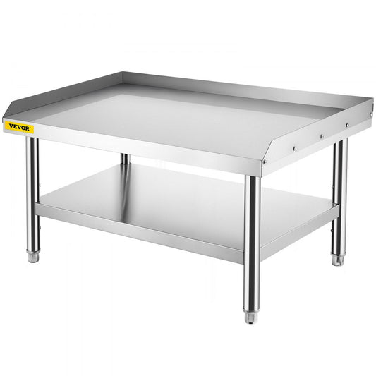 VV-ES-SS-4830 - Sturdy Stainless Steel Kitchen Stand, Supports 1000 lbs