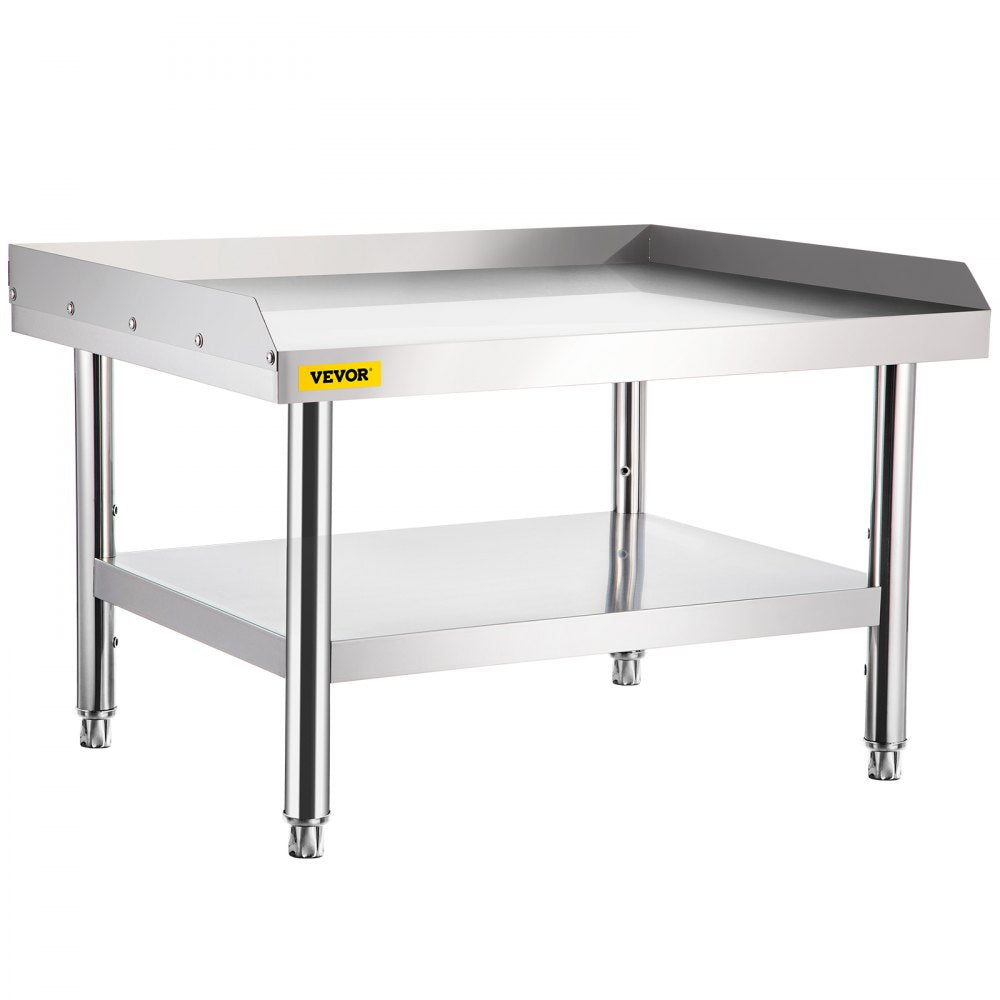 VV-ES-SS-4830 - Sturdy Stainless Steel Kitchen Stand, Supports 1000 lbs