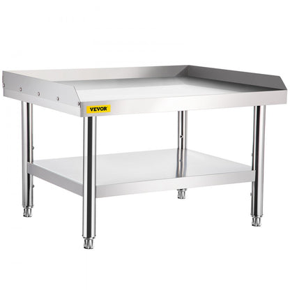 VV-ES-SS-4830 - Sturdy Stainless Steel Kitchen Stand, Supports 1000 lbs