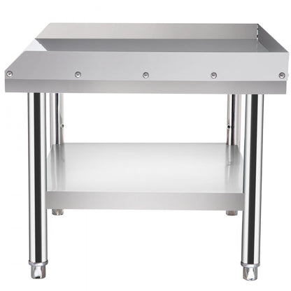 VV-ES-SS-6030 - Durable Stainless Steel Kitchen Equipment Table with Adjustable Legs
