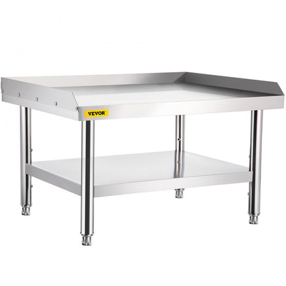 VV-ES-SS-6030 - Durable Stainless Steel Kitchen Equipment Table with Adjustable Legs