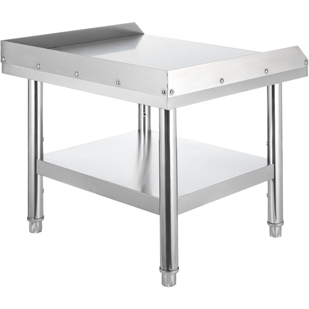 VV-ES-SS-2428 - Durable Stainless Steel Kitchen Work Table with Adjustable Legs