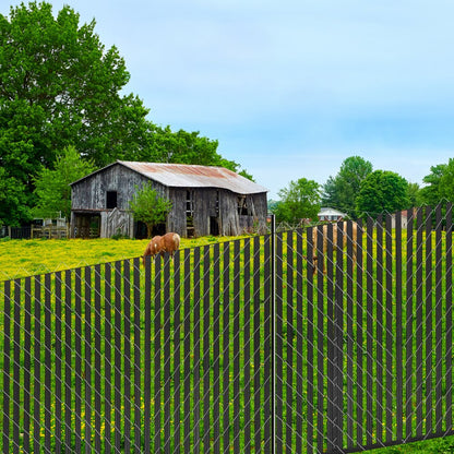 PE FENCE 005 - 68.5" HDPE Privacy Slats for 6' Chain Link Fences