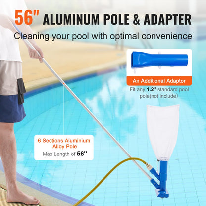 11063BX - 56" Handheld Pool Vacuum Cleaner for Above-Ground Pools