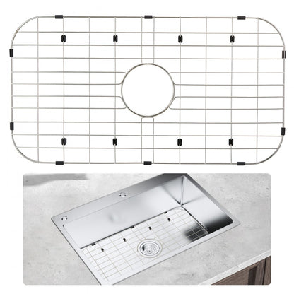 KM-BHQ-2302-SKU3 - 26" Stainless Steel Sink Protector Grid & Drying Rack