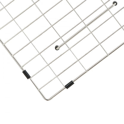 KM-BHQ-2302-SKU2 - Stainless Steel Sink Protector Grid 27.5" x 13.5"